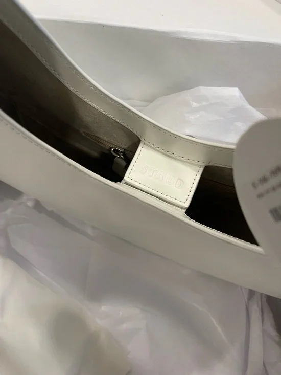 STAUD White Crescent Hobo Bag - Picture 5 of 6